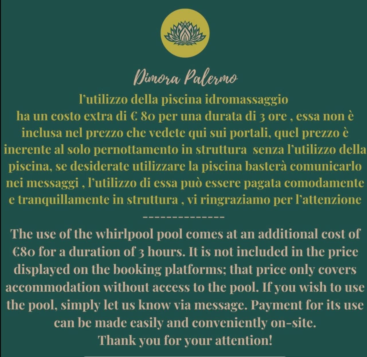 Villa Dimora Palermo Esterno foto